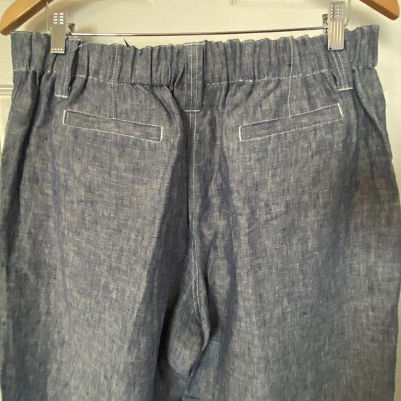 Soft Surroundings Linen Wide Leg Pants Women's Size L - Picture 8 of 15